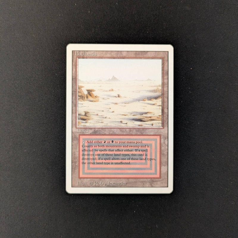 Magic the Gathering Badlands - Revised GD - BENT - 25584
