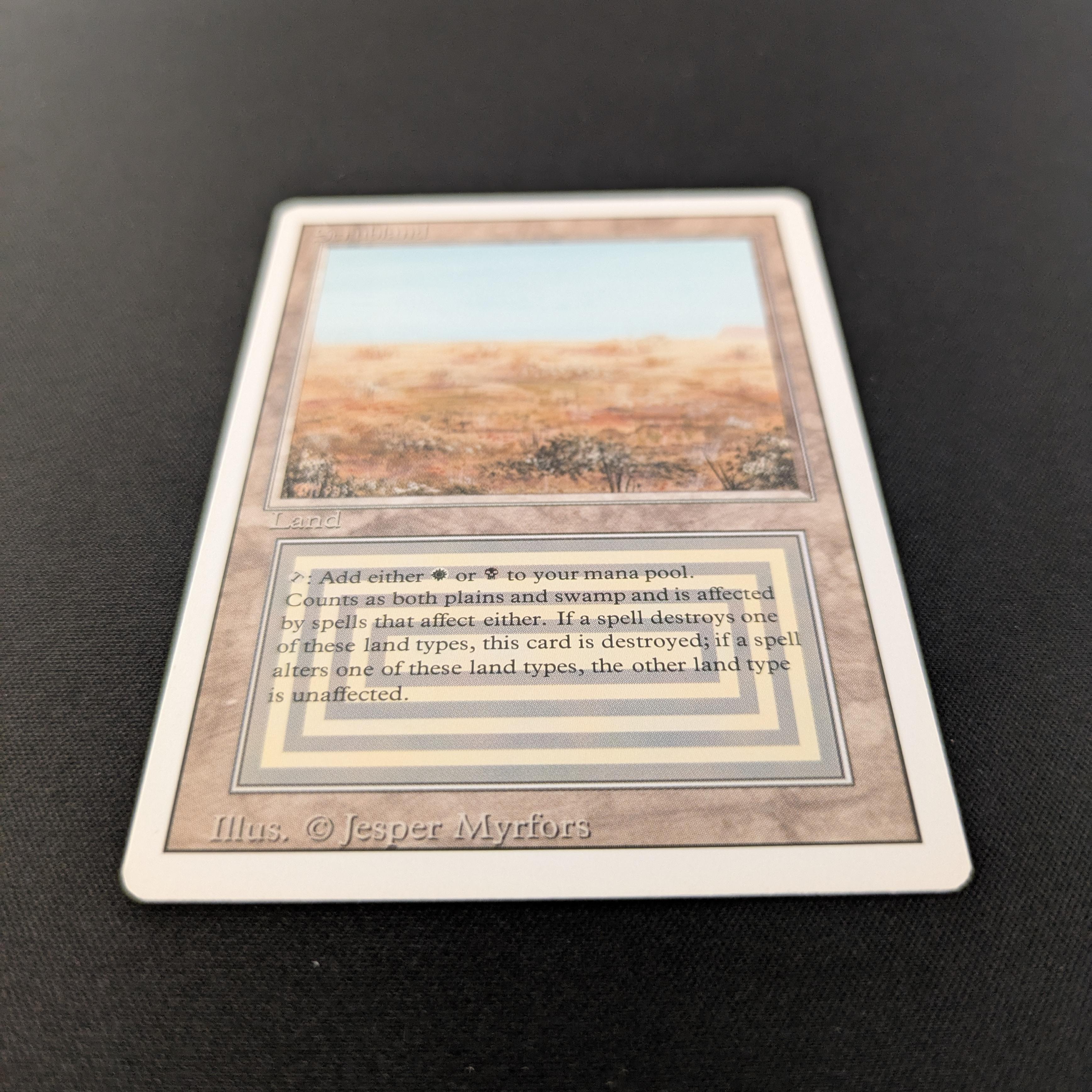 MTG Singles - Scrubland - Revised - 