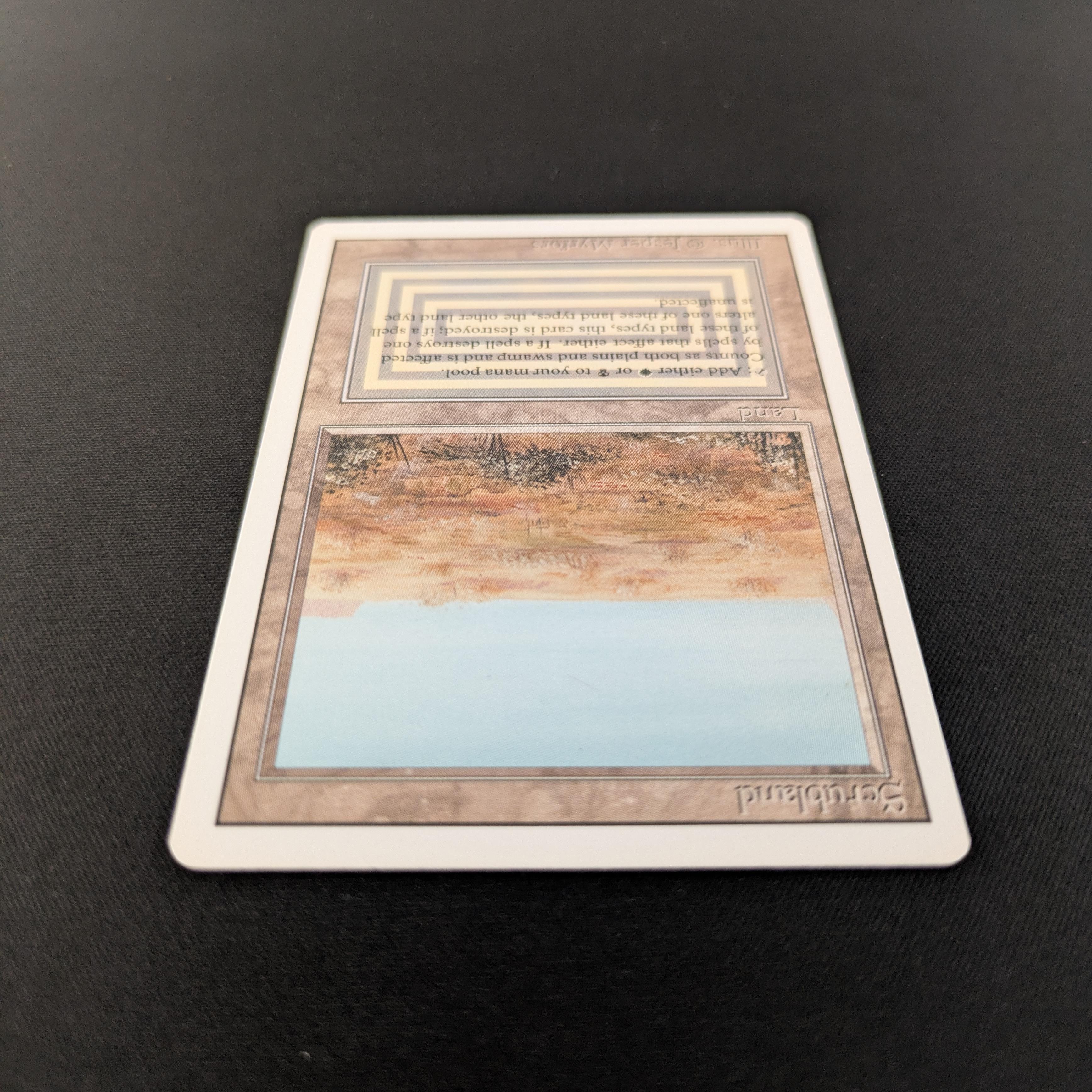 MTG Singles - Scrubland - Revised - 