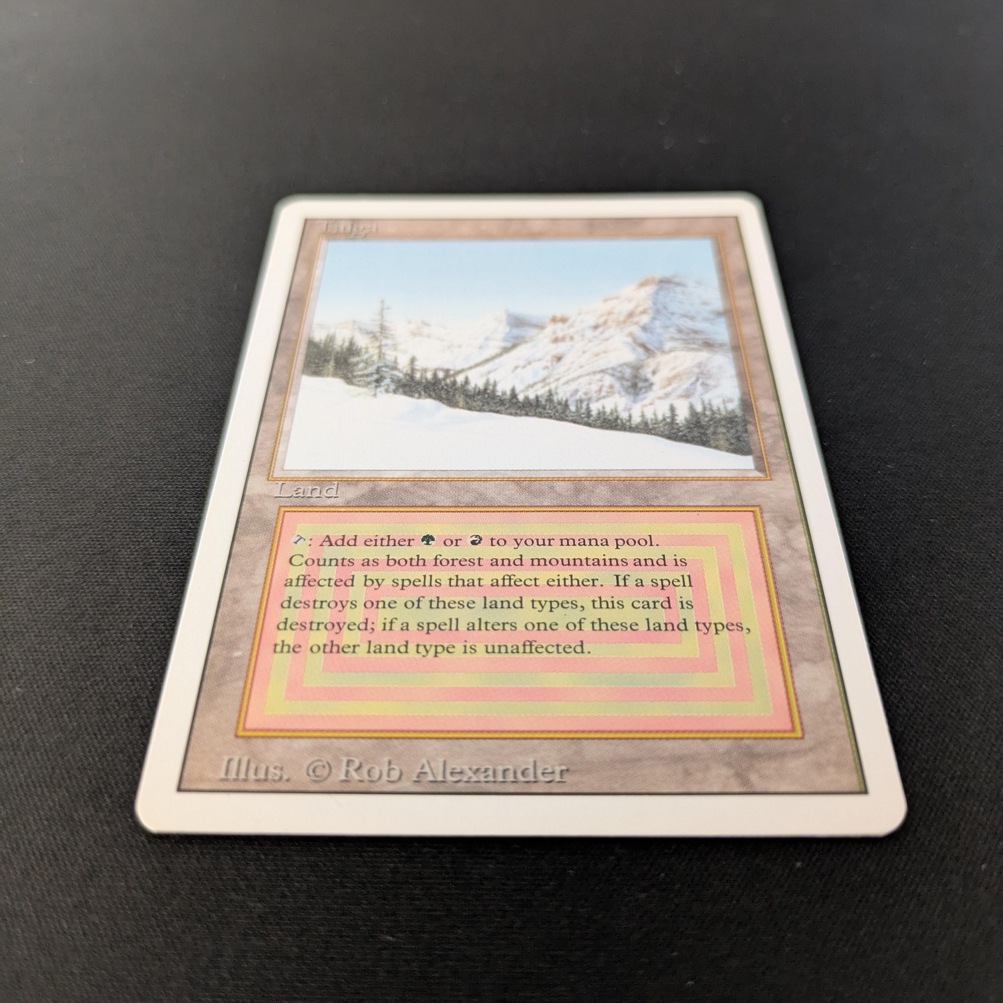 MTG Singles - Taiga - Revised - 