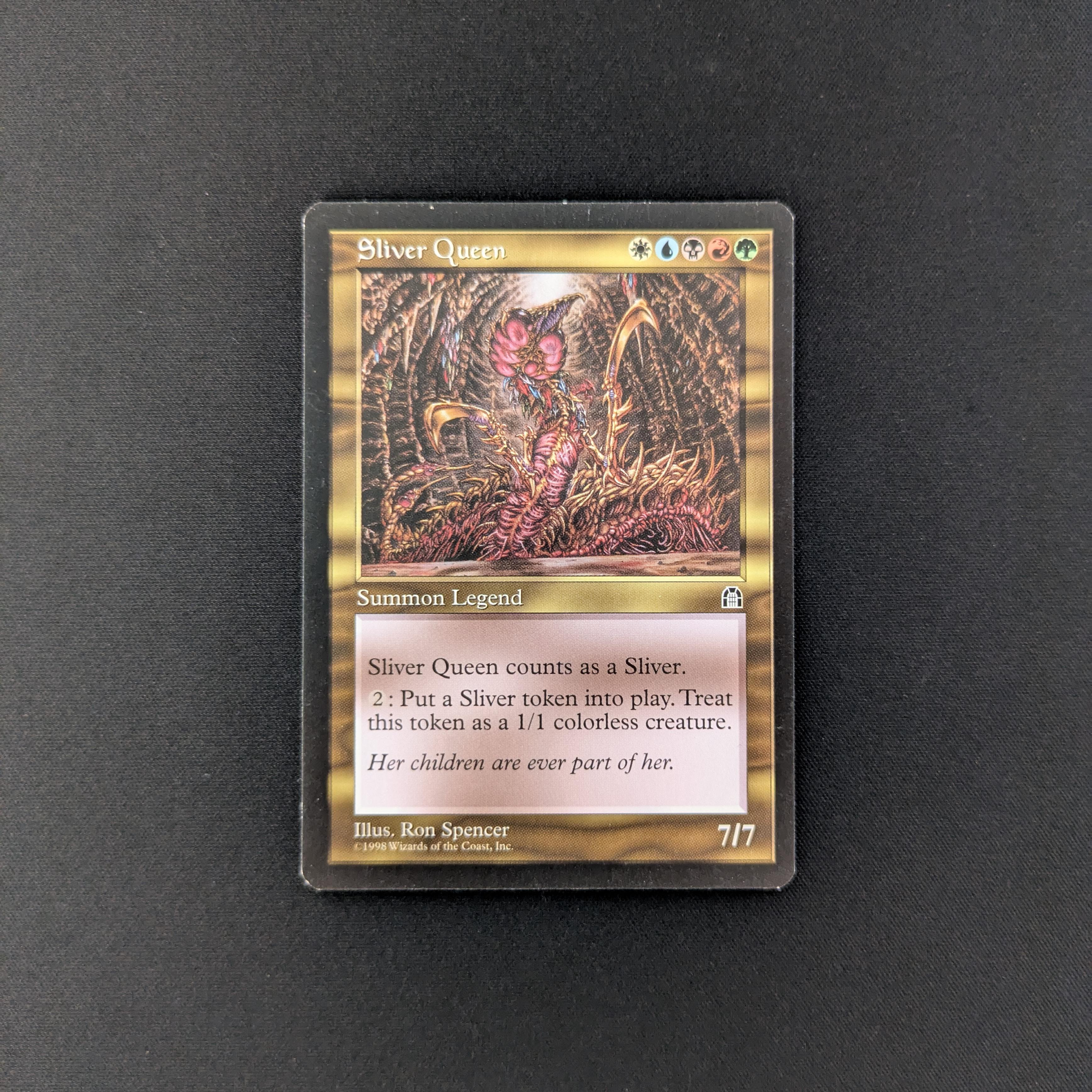 MTG Singles - Sliver Queen - Stronghold - English - EX - 25592