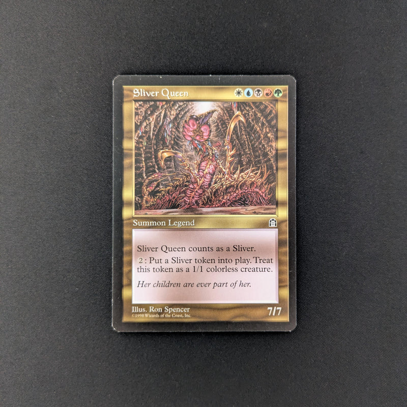 Magic the Gathering Sliver Queen - Stronghold English - EX - 25592