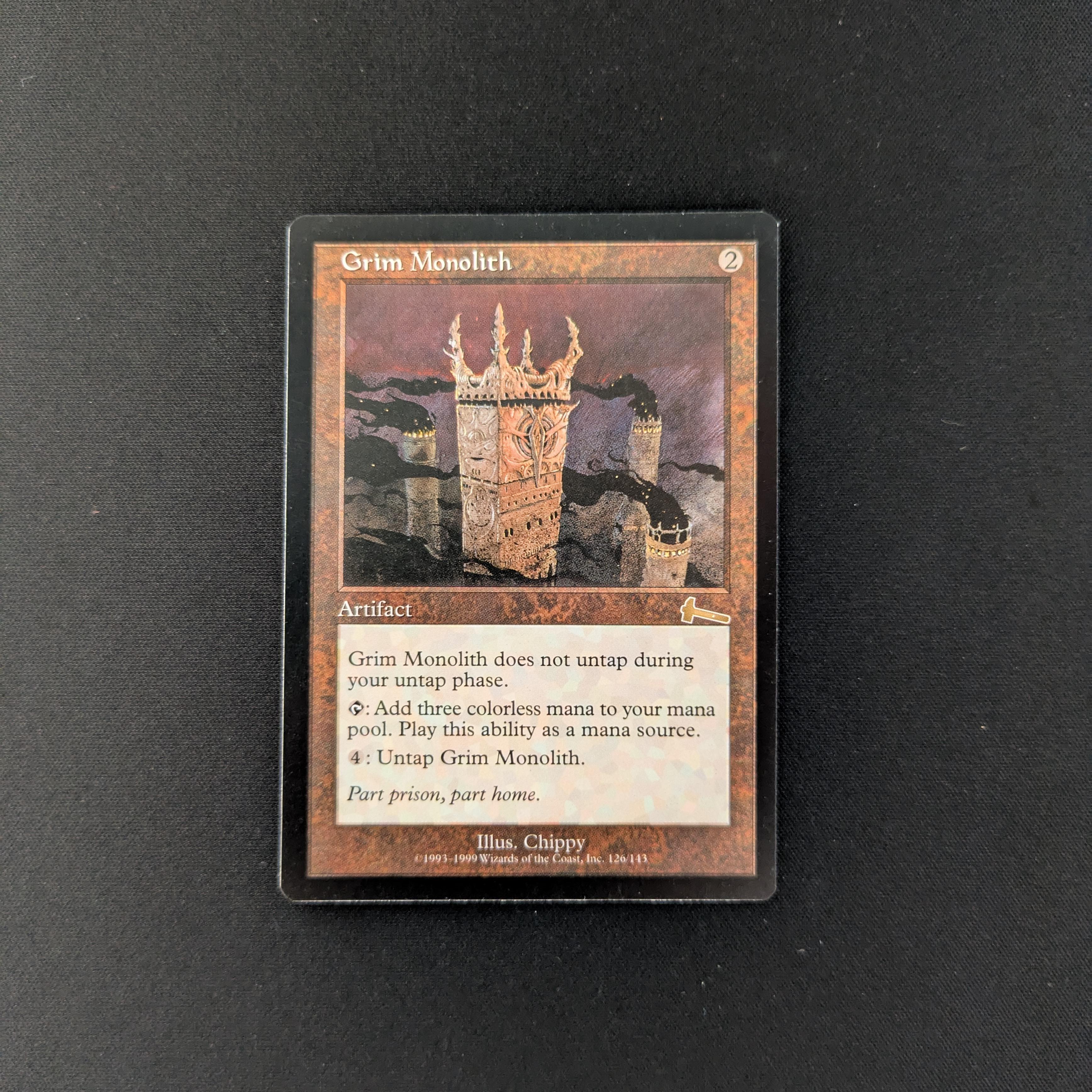 MTG Singles - Grim Monolith - Urza's Legacy - English - NM - 25593