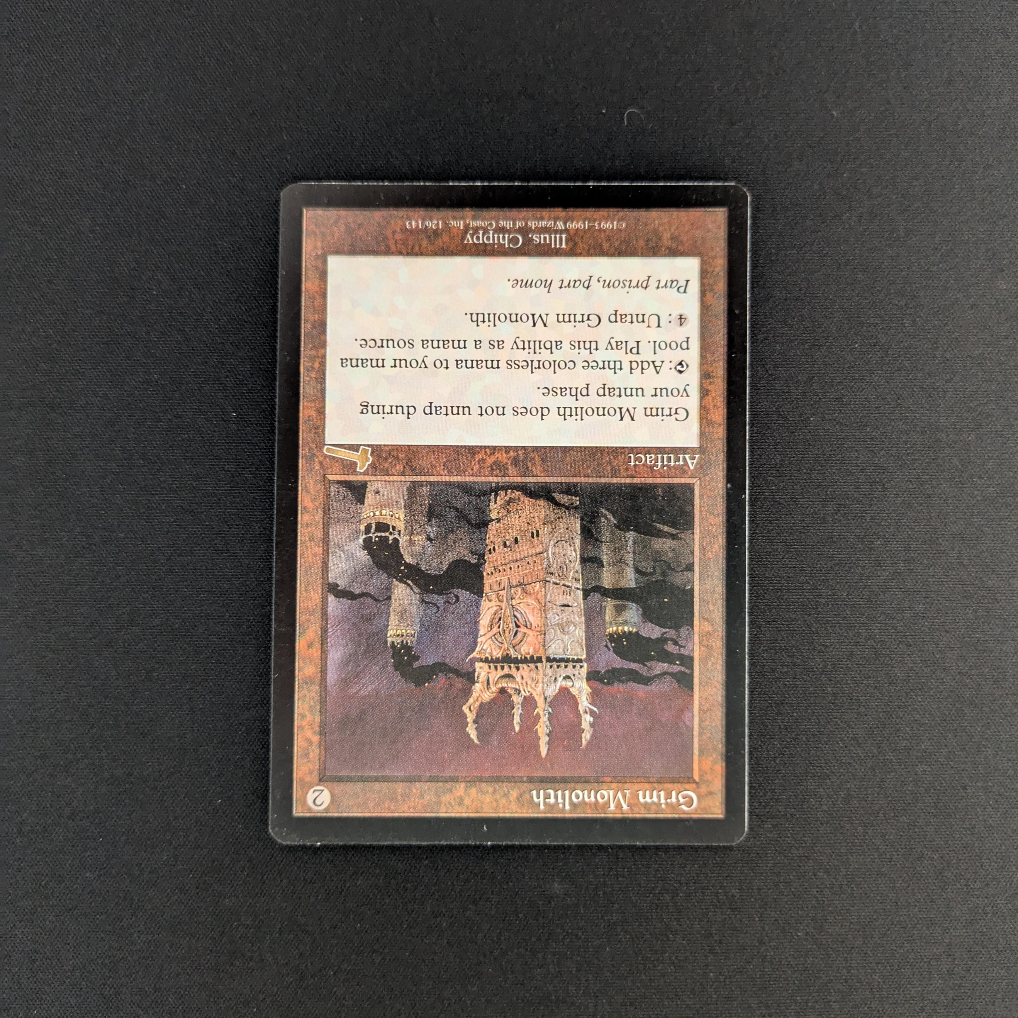 MTG Singles - Grim Monolith - Urza's Legacy - English - NM - 25594