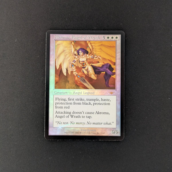 Magic the Gathering [FOIL] Akroma, Angel of Wrath - Legions - EX 