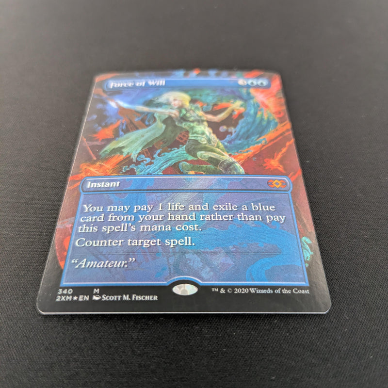 Magic the Gathering [FOIL] Force of Will - Double Masters: Extras - NM 
