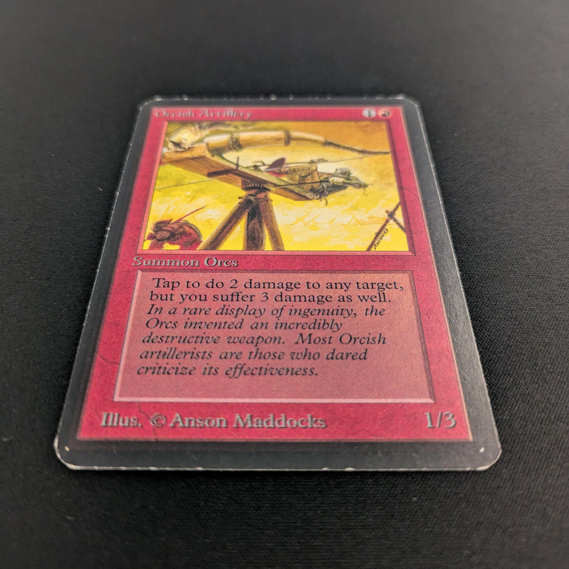 Magic the Gathering Orcish Artillery - Alpha 