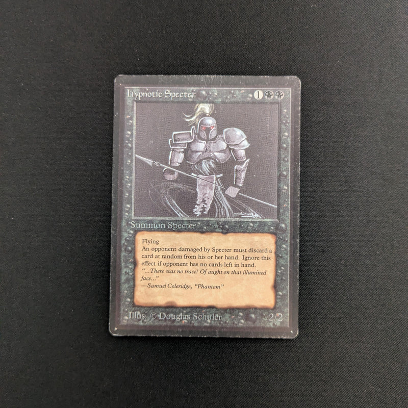 Magic the Gathering Hypnotic Specter - Beta PL - INKED - 25609