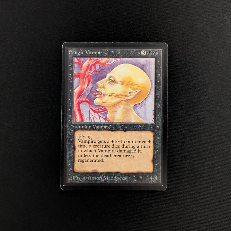 MTG Singles - Sengir Vampire - Beta - GD - 25610