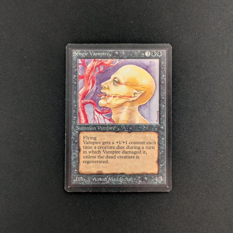 MTG Singles - Sengir Vampire - Beta - GD - DENT - 25612