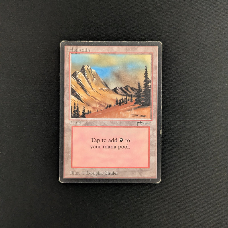 Magic the Gathering Mountain - Arabian Nights LP - 25627