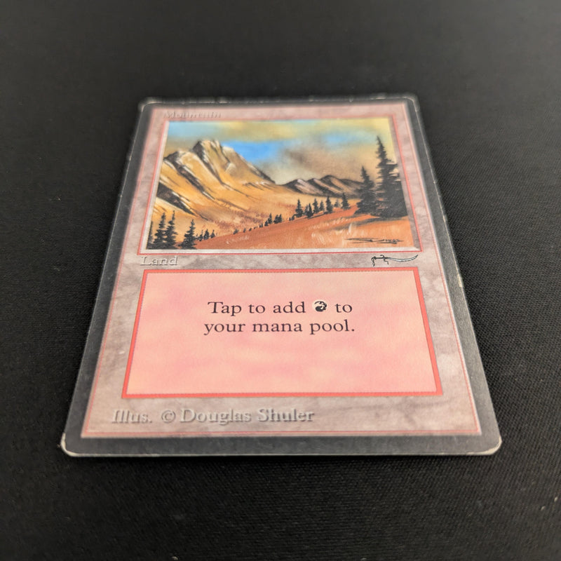 Magic the Gathering Mountain - Arabian Nights 