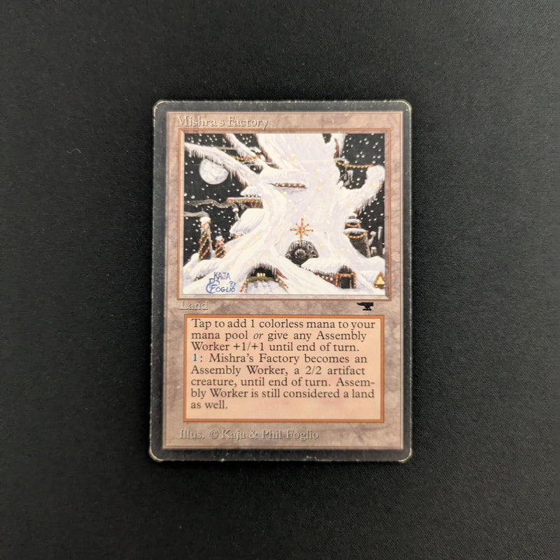 Magic the Gathering Mishra's Factory (Winter) - Antiquities LP - 25641