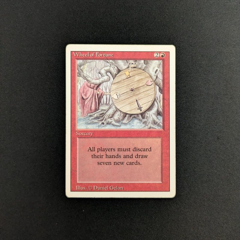 Magic the Gathering Wheel of Fortune - Revised LP - 25643