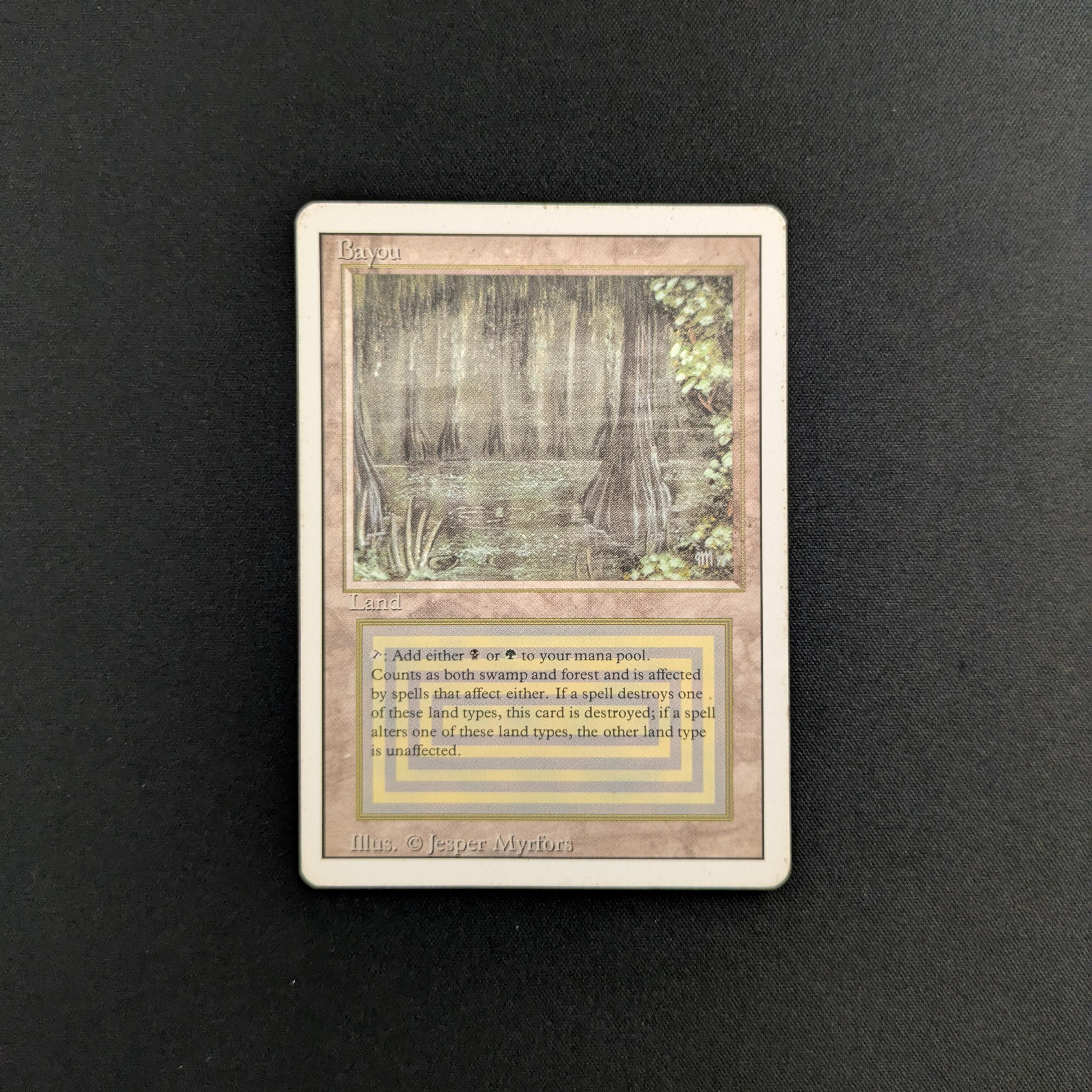 MTG Singles - Bayou - Revised - LP - 25655