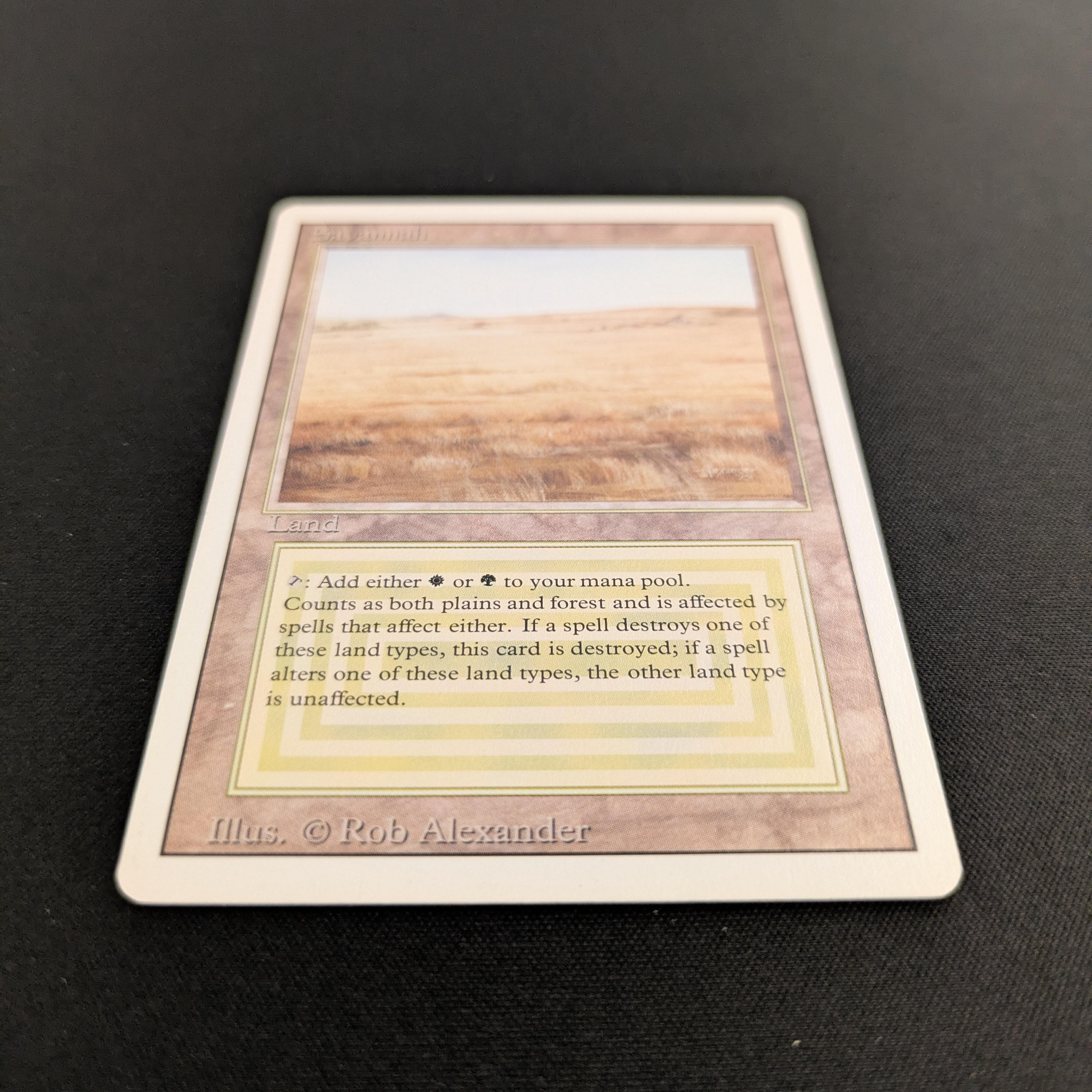 MTG Singles - Savannah - Revised - 