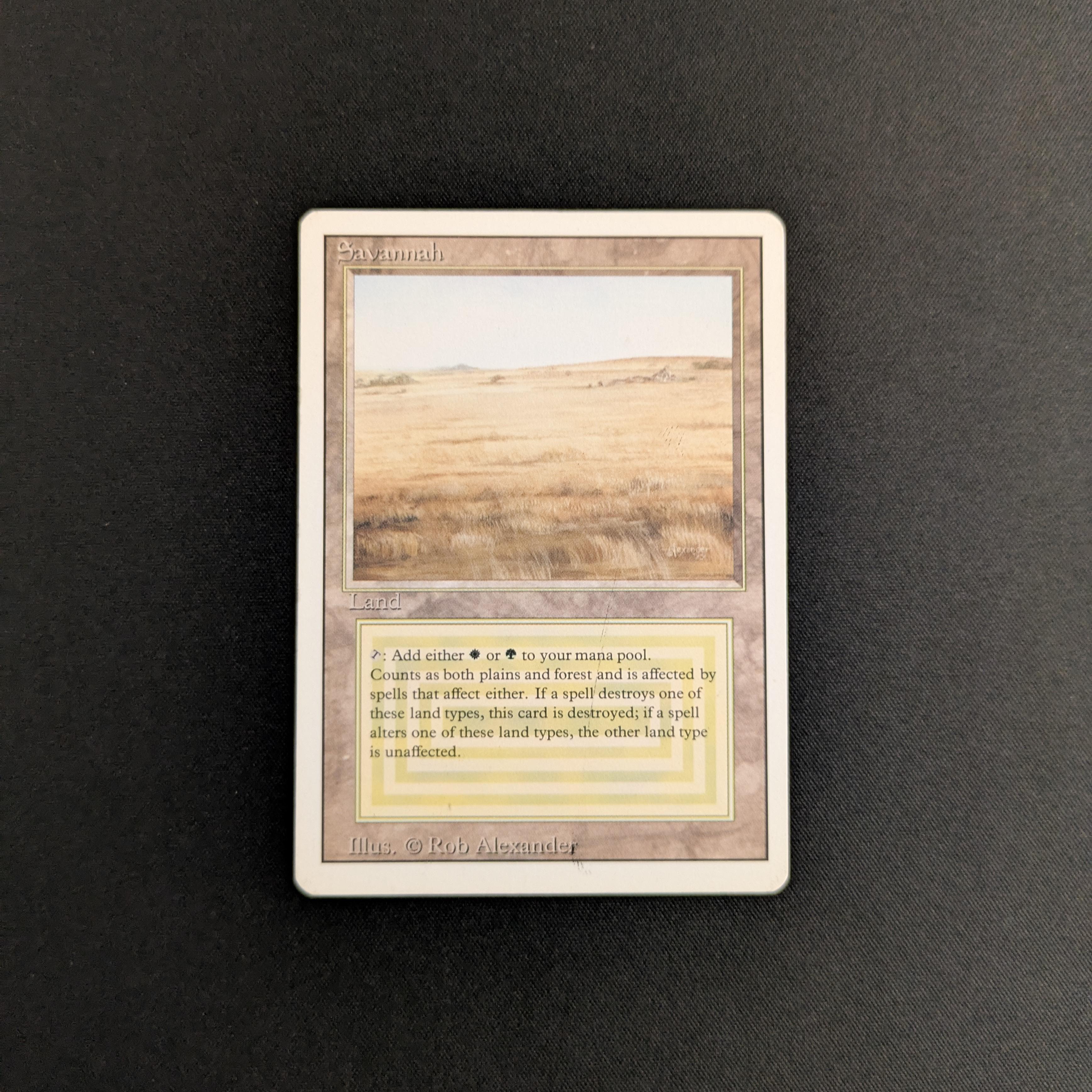 MTG Singles - Savannah - Revised - LP - 25664