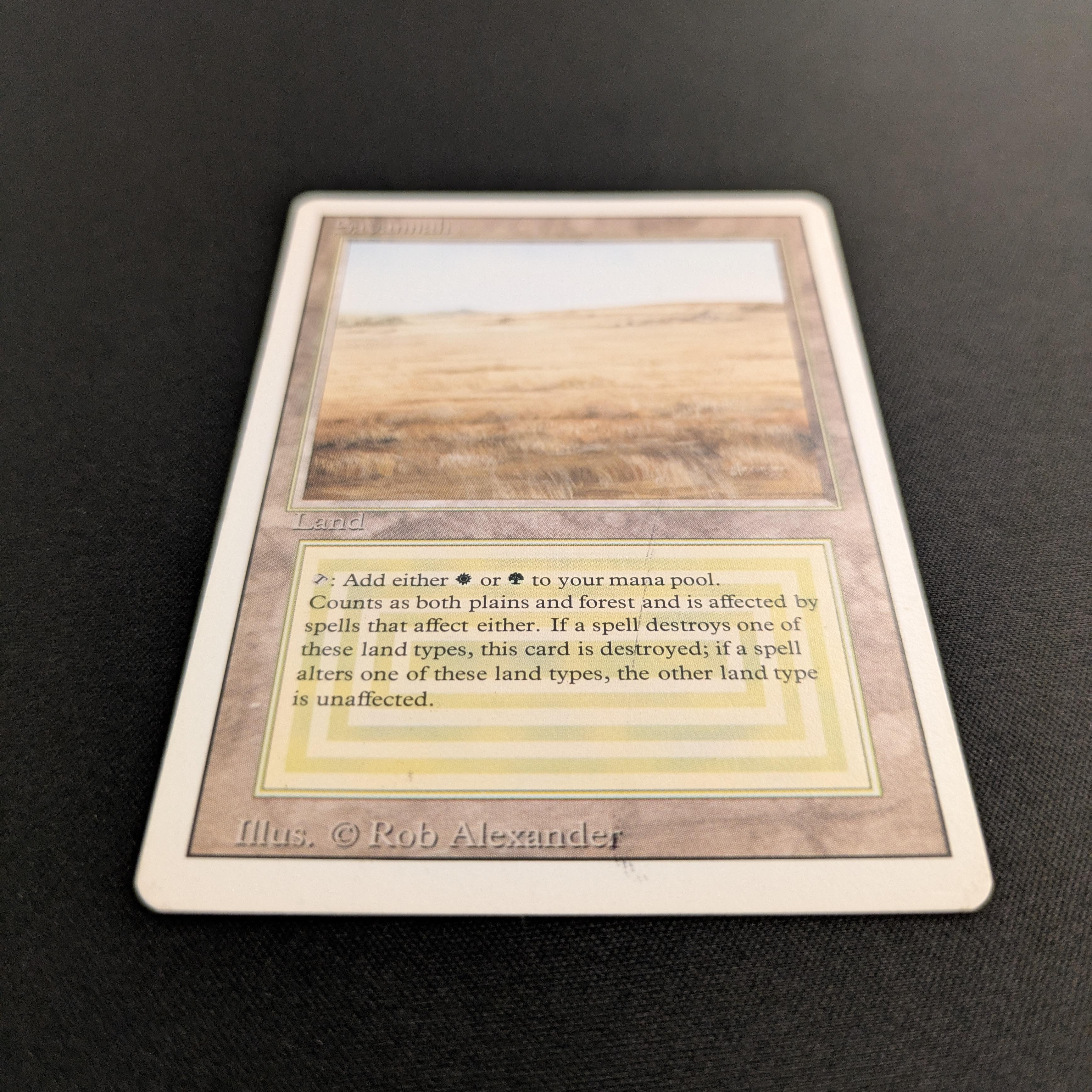 MTG Singles - Savannah - Revised - 