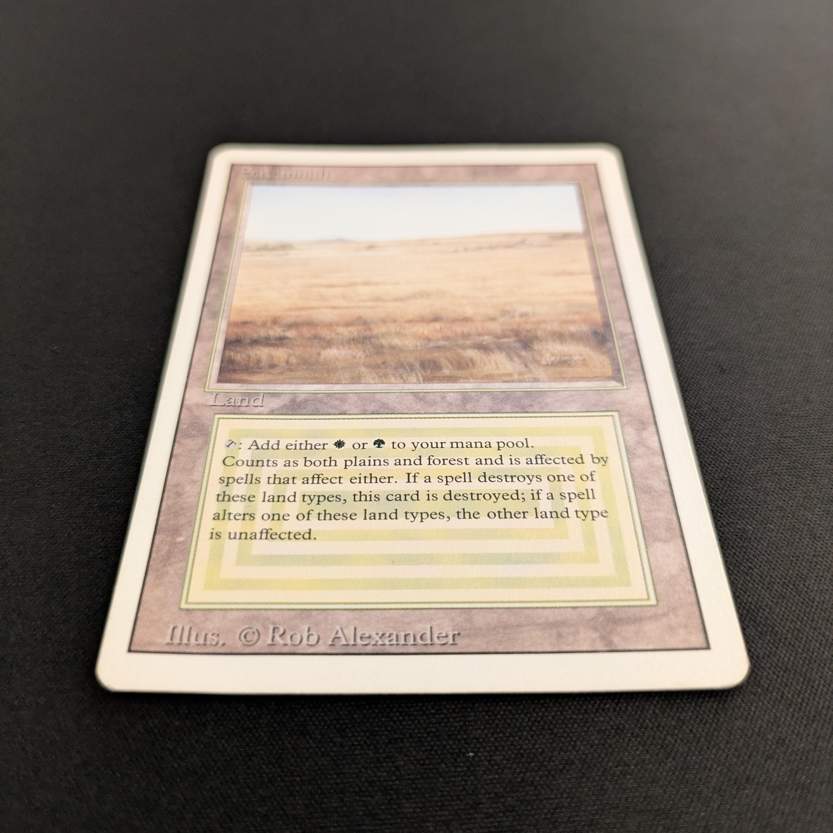 MTG Singles - Savannah - Revised - 