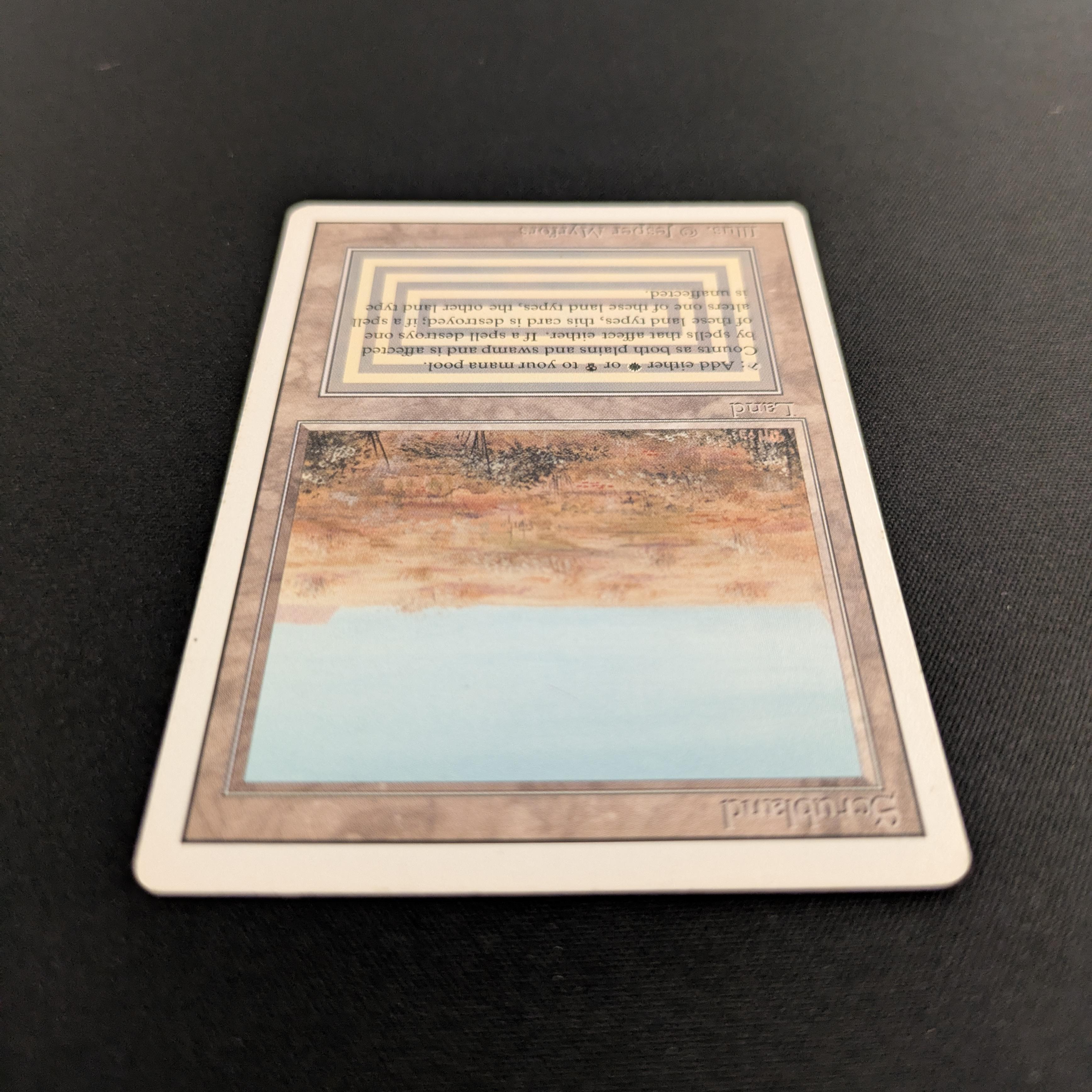 MTG Singles - Scrubland - Revised - 