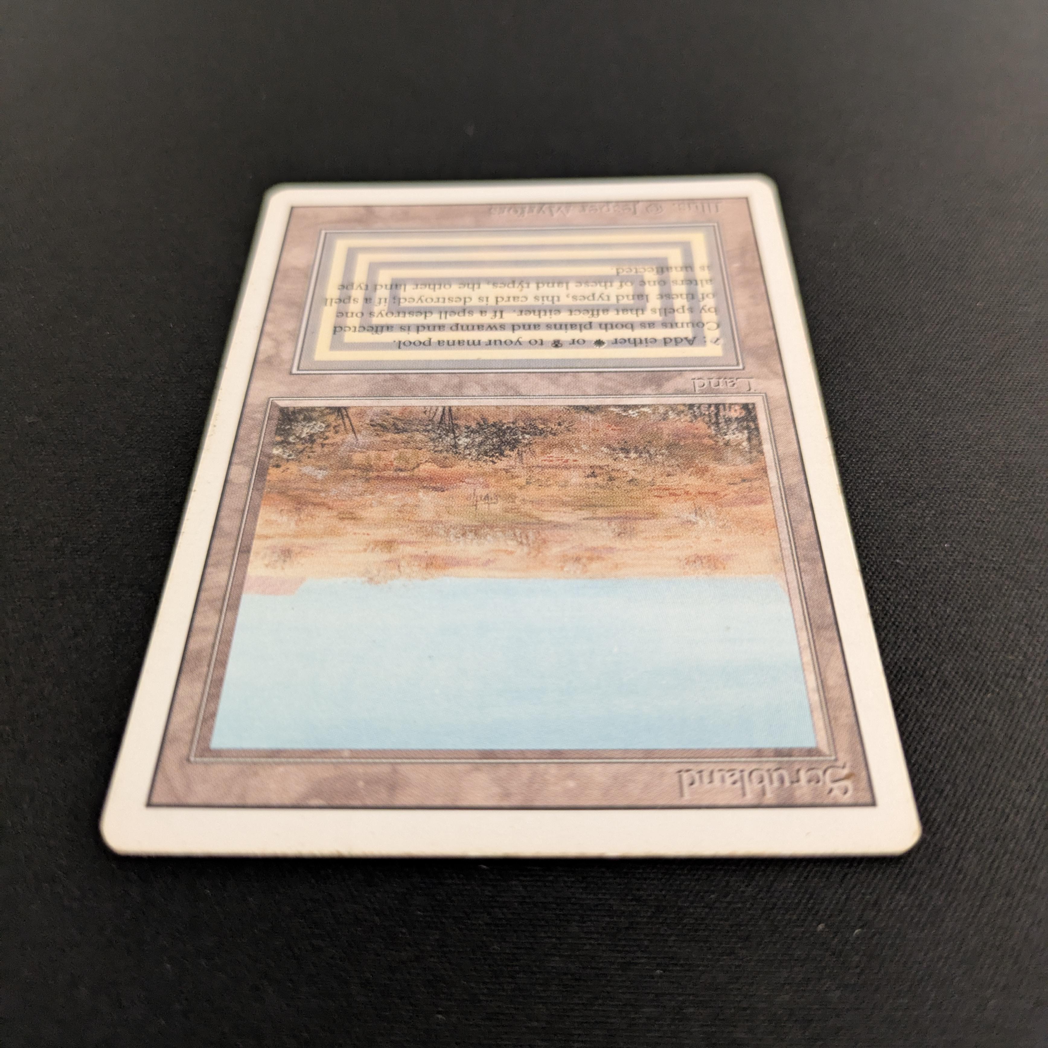 MTG Singles - Scrubland - Revised - 