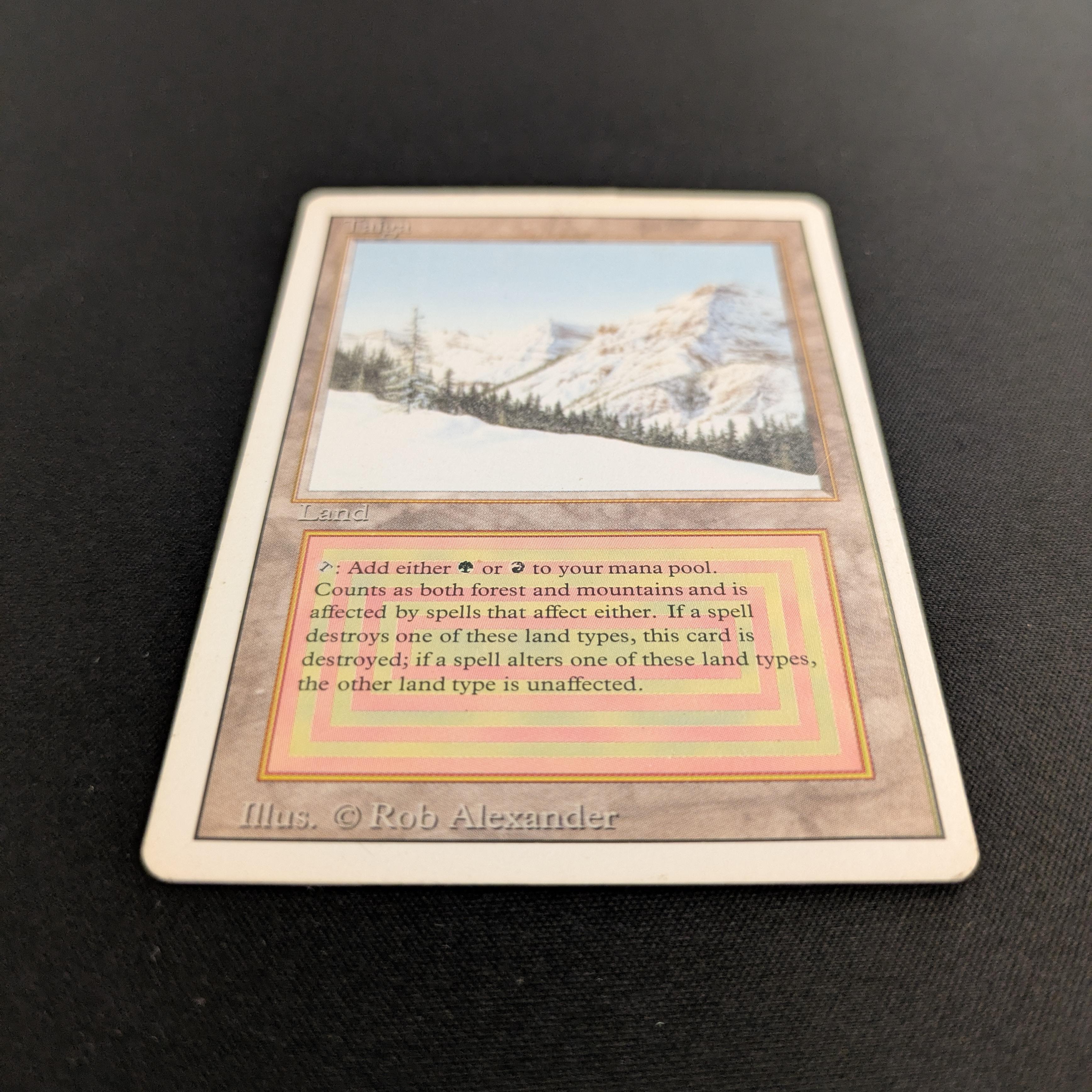 MTG Singles - Taiga - Revised - 