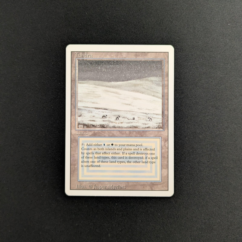 Magic the Gathering Tundra - Revised NM - 25679