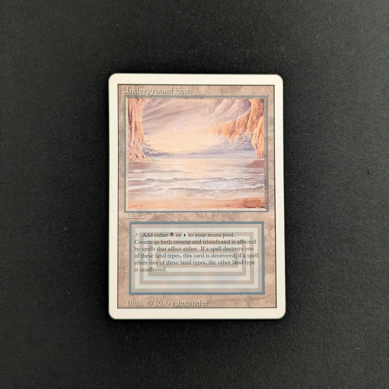 Magic the Gathering Underground Sea - Revised GD - 25683
