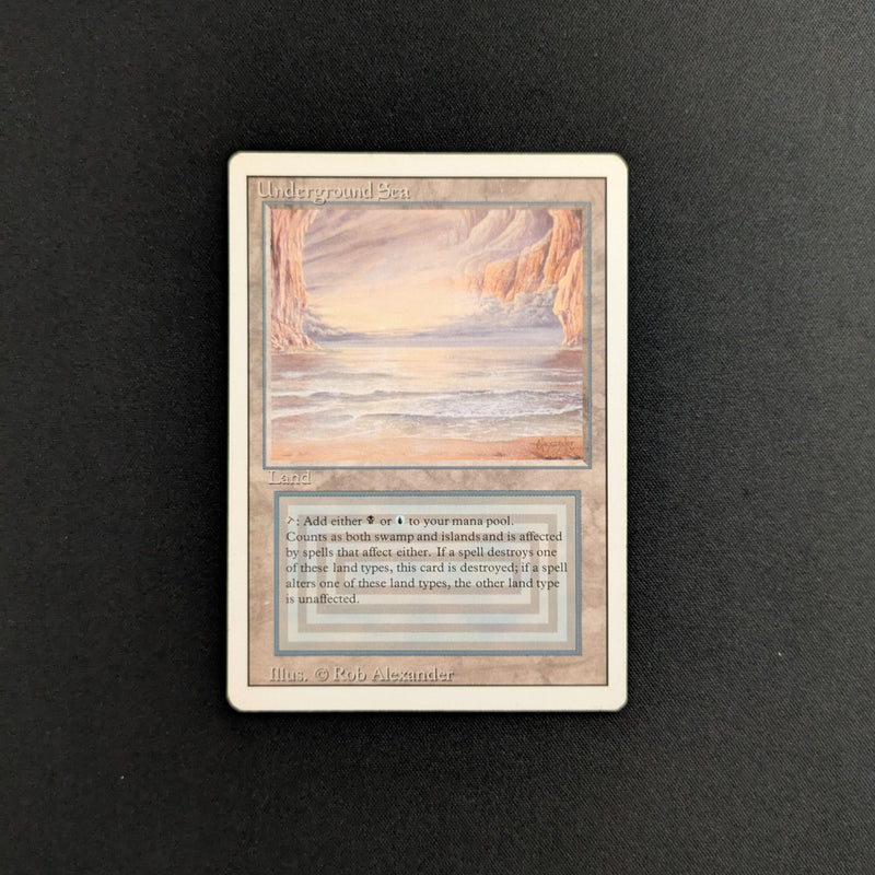 Magic the Gathering Underground Sea - Revised GD - 25684