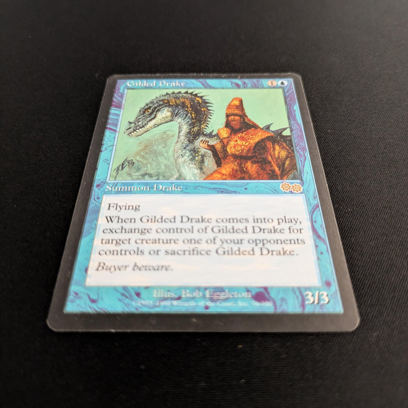 Magic the Gathering Gilded Drake - Urza's Saga 