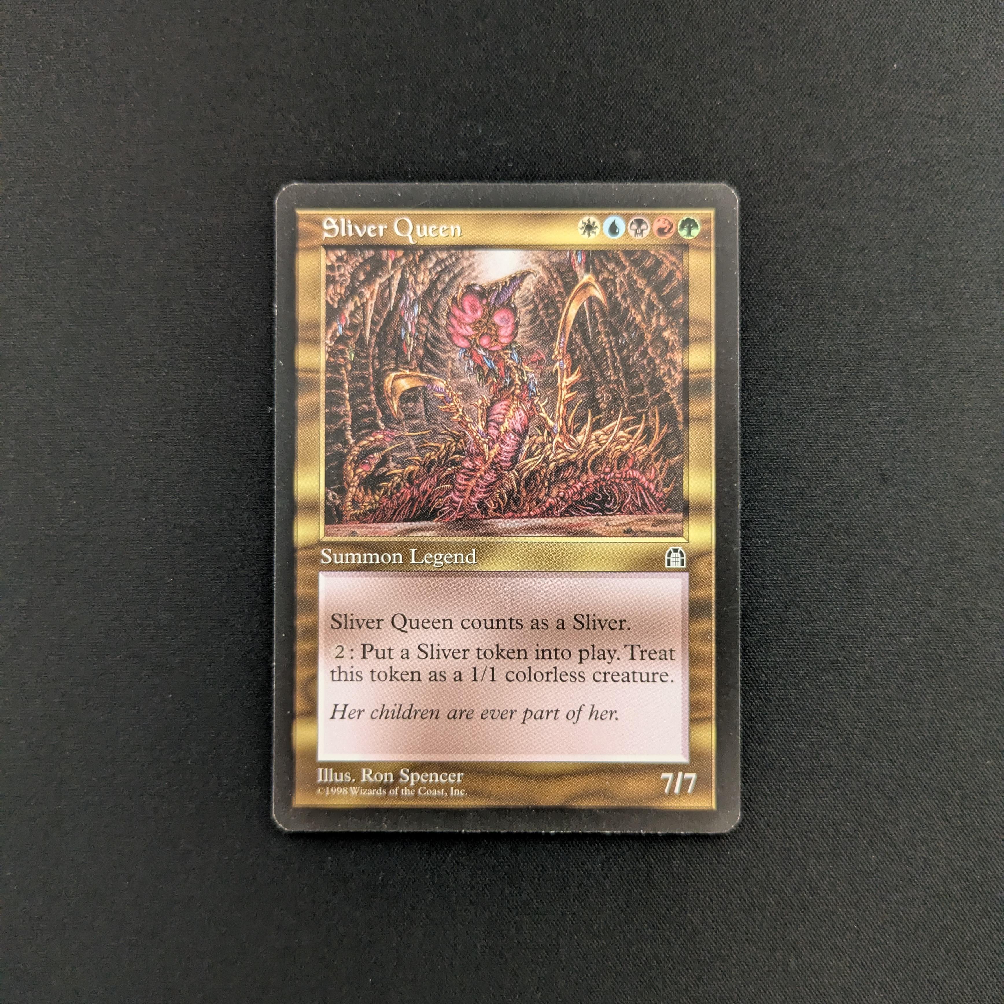 MTG Singles - Sliver Queen - Stronghold - English - EX - 25697