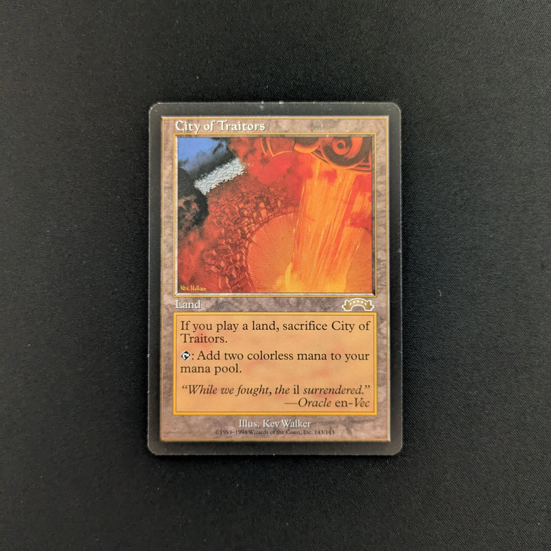 Magic the Gathering City of Traitors - Exodus English - EX - 25708