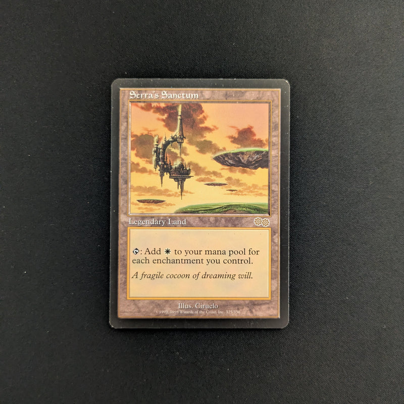 Magic the Gathering Serra's Sanctum - Urza's Saga English - EX - 25711