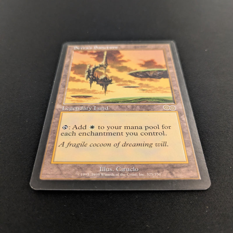 Magic the Gathering Serra's Sanctum - Urza's Saga 