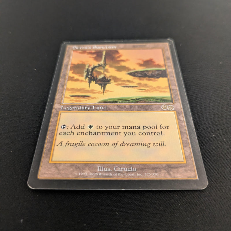 Magic the Gathering Serra's Sanctum - Urza's Saga 