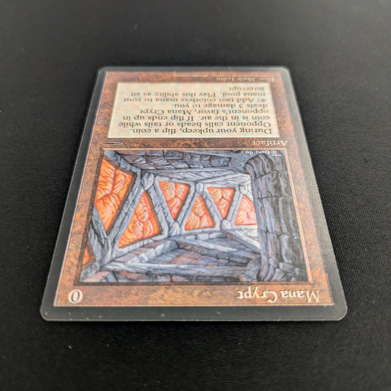 Magic the Gathering Mana Crypt (Book Insert) - Harper Prism Promos - EX 