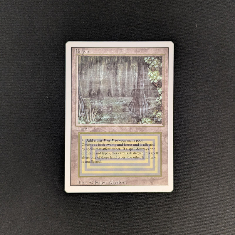 MTG Singles - Bayou - Revised - EX - 25754