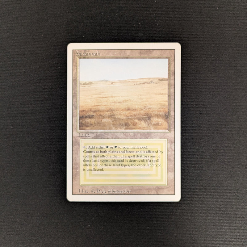 MTG Singles - Savannah - Revised - GD - 25758