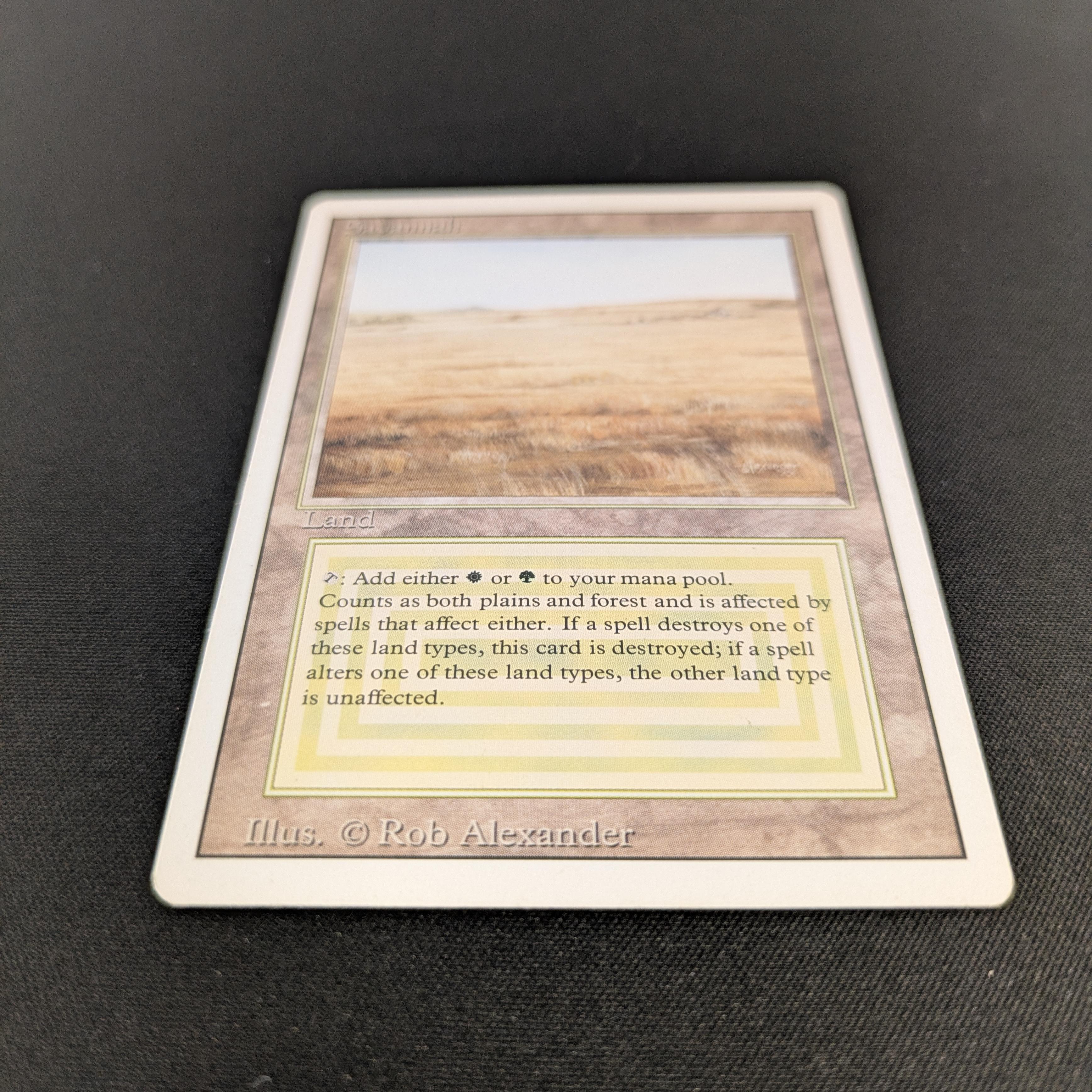 MTG Singles - Savannah - Revised - 