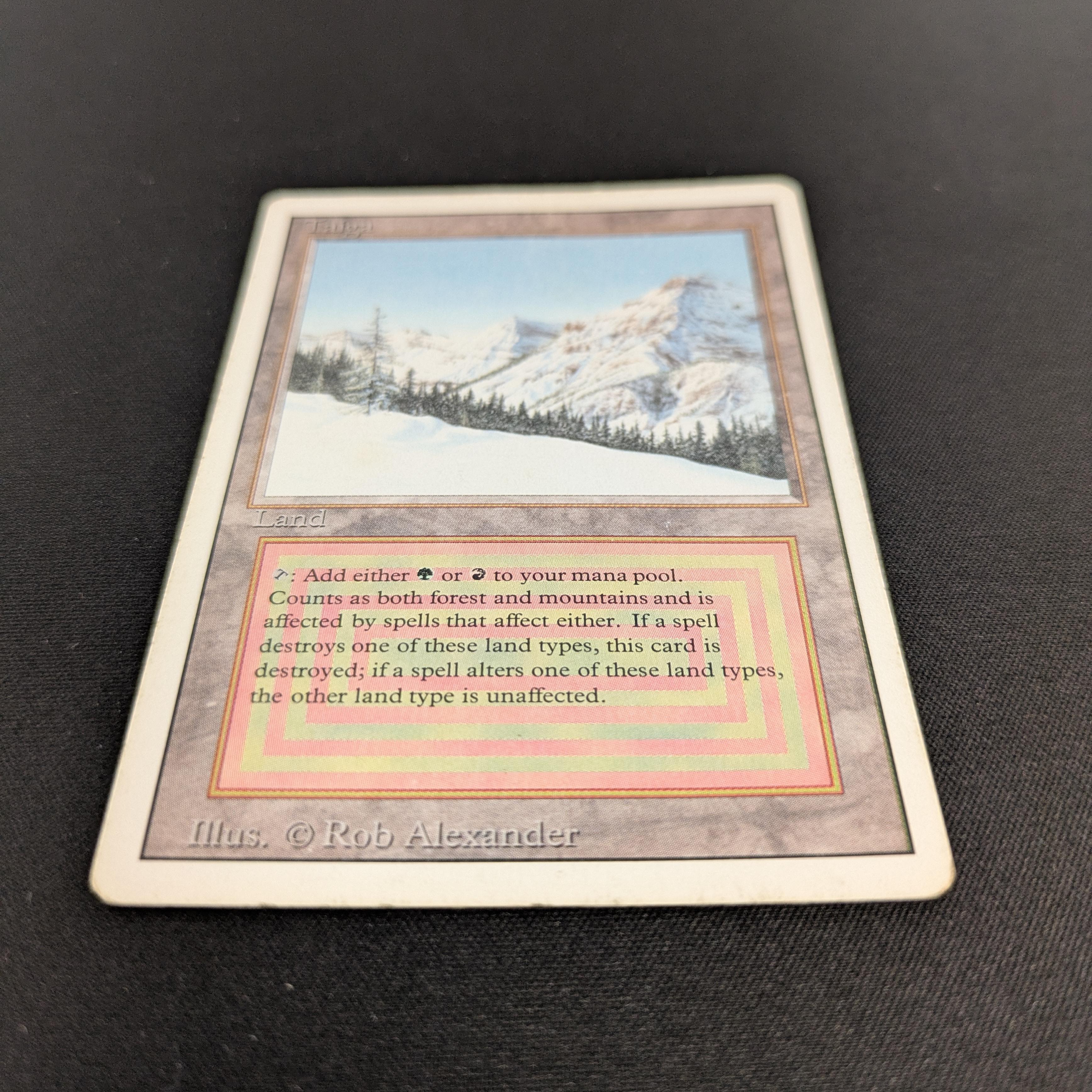 MTG Singles - Taiga - Revised - 