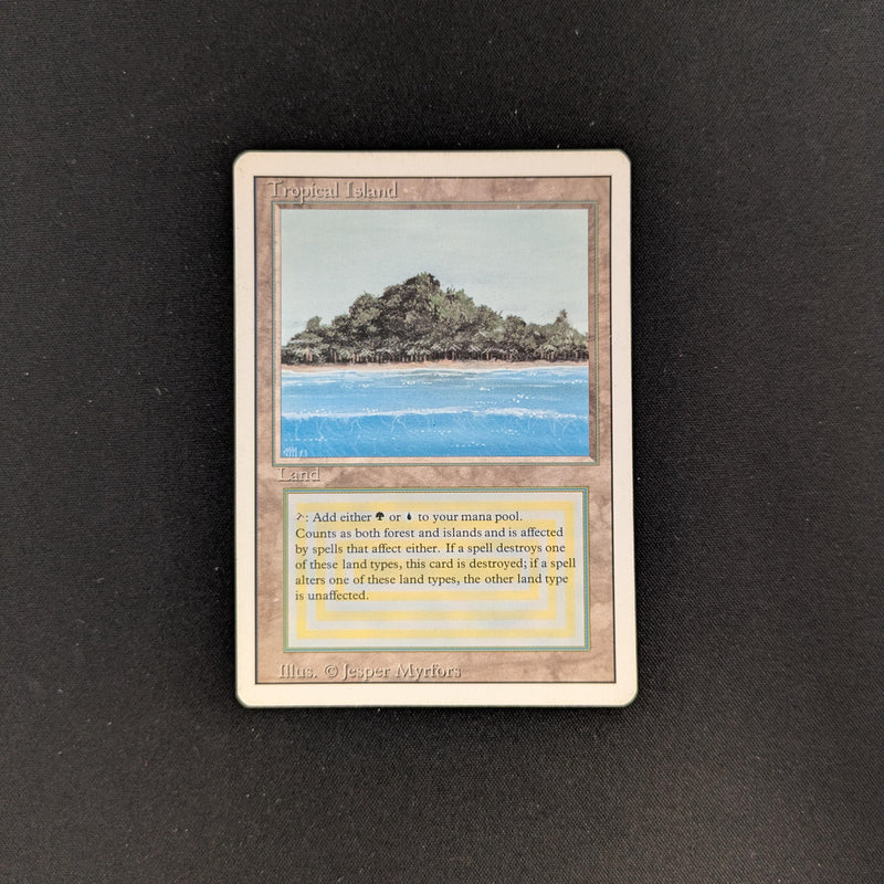 MTG Singles - Tropical Island - Revised - LP - 25770