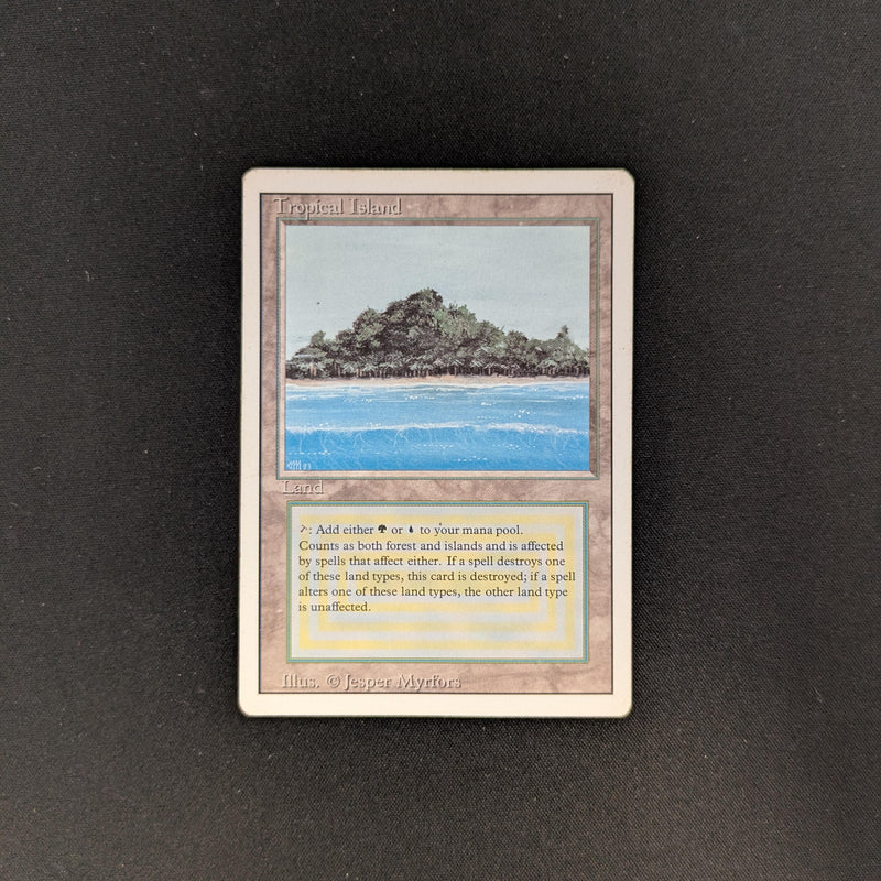 MTG Singles - Tropical Island - Revised - LP - 25771