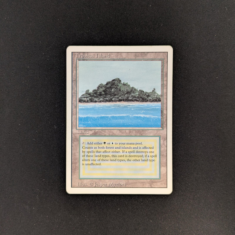 MTG Singles - Tropical Island - Revised - LP - 25772