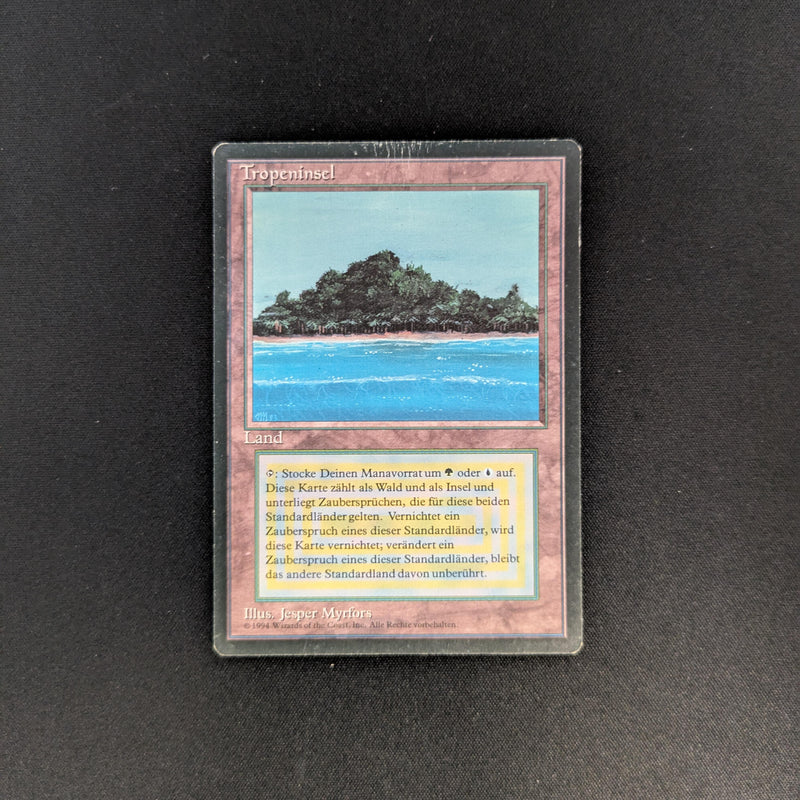 MTG Singles - Tropical Island - Foreign Black Bordered - German - PL - 25783