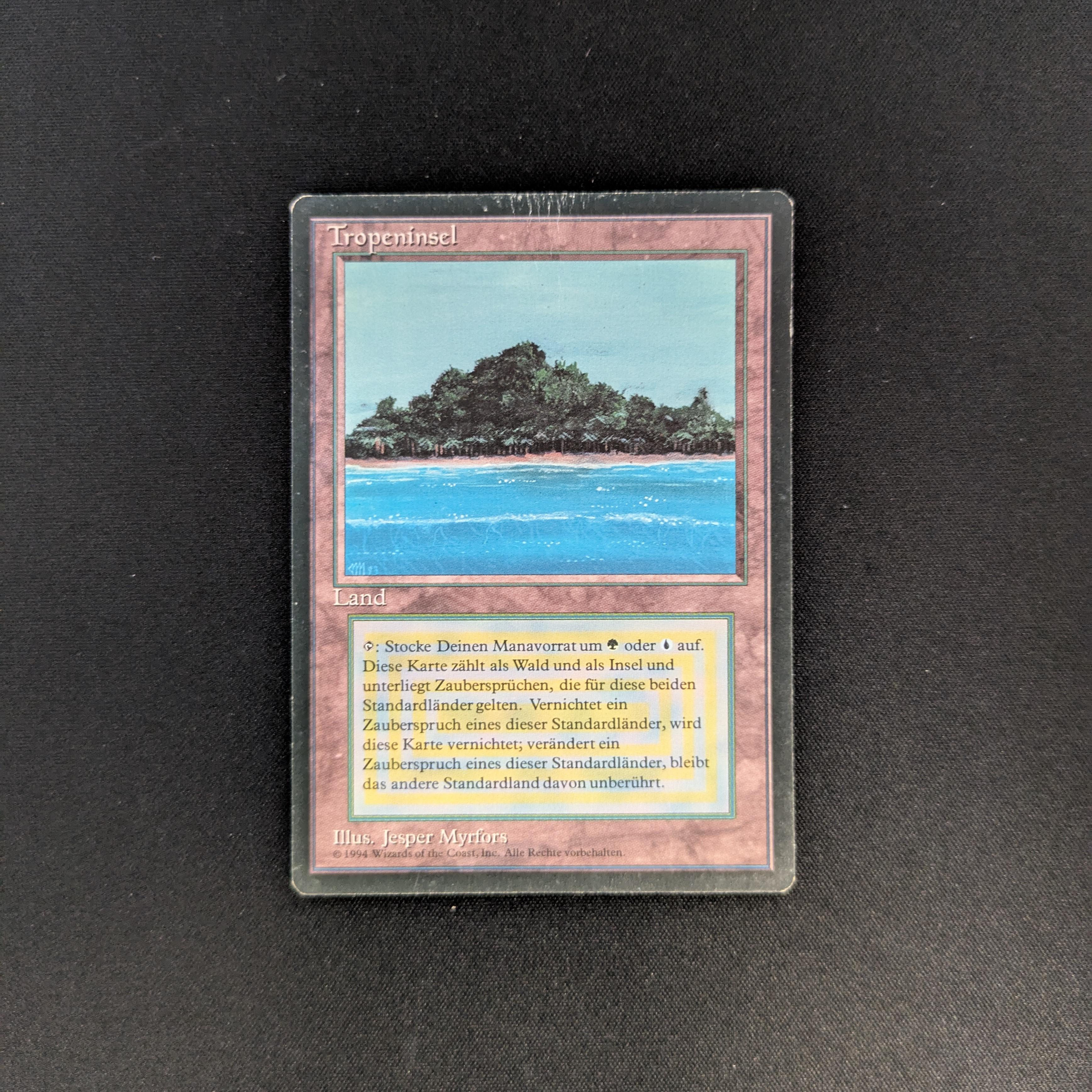 MTG Singles - Tropical Island - Foreign Black Bordered - German - PL - 25783
