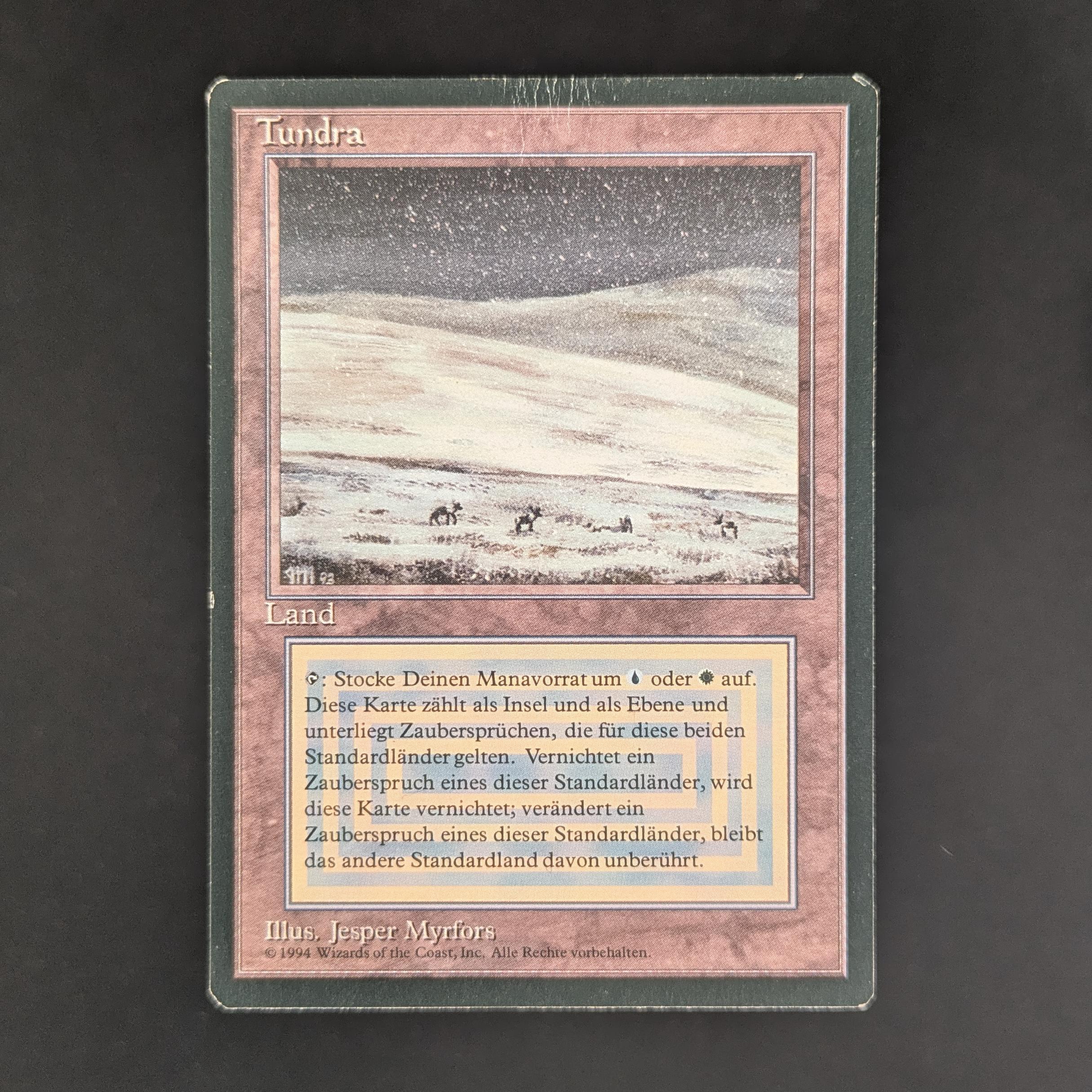 MTG Singles - Tundra - Foreign Black Bordered - German - LP - 25784