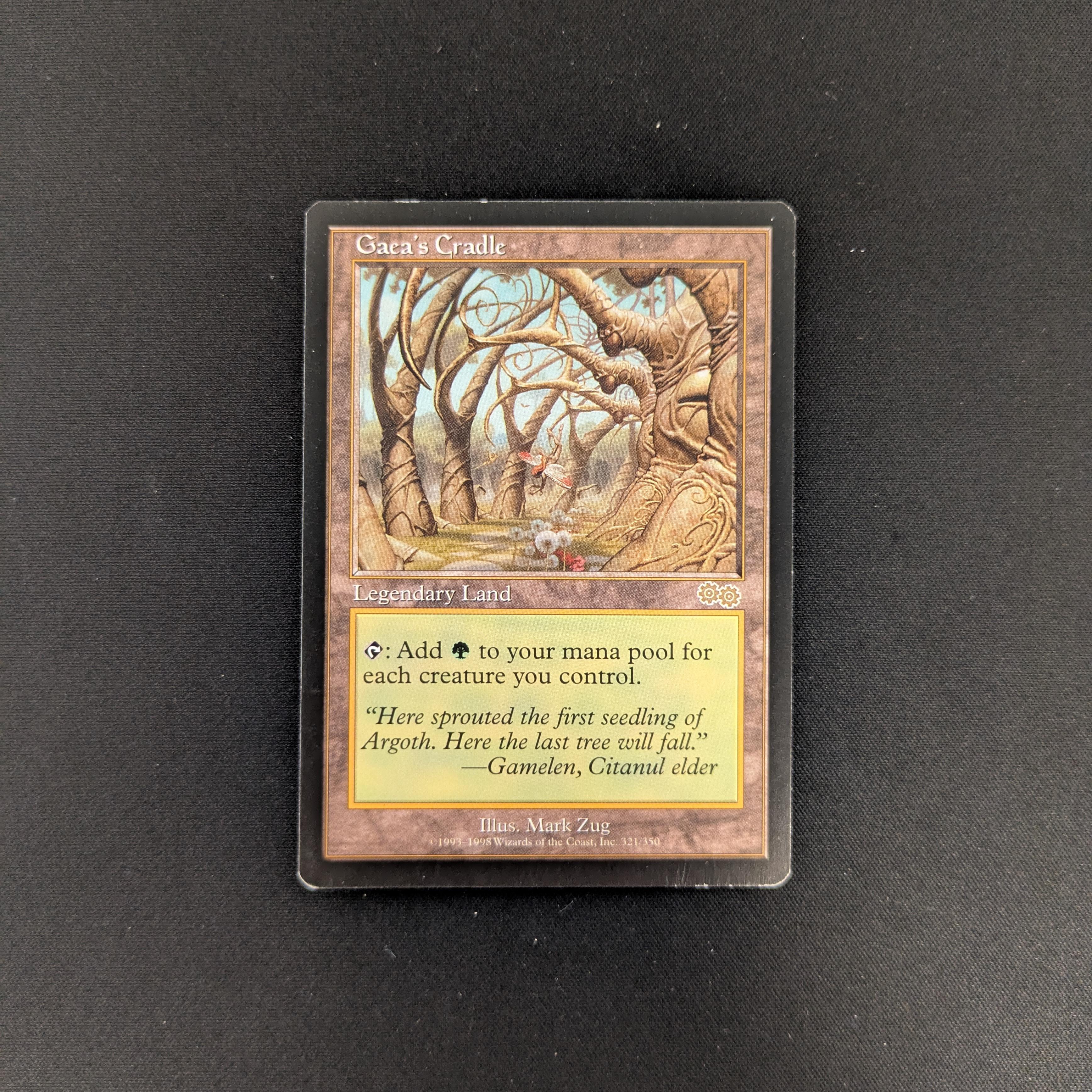 MTG Singles - Gaea's Cradle - Urza's Saga - English - GD - 25811