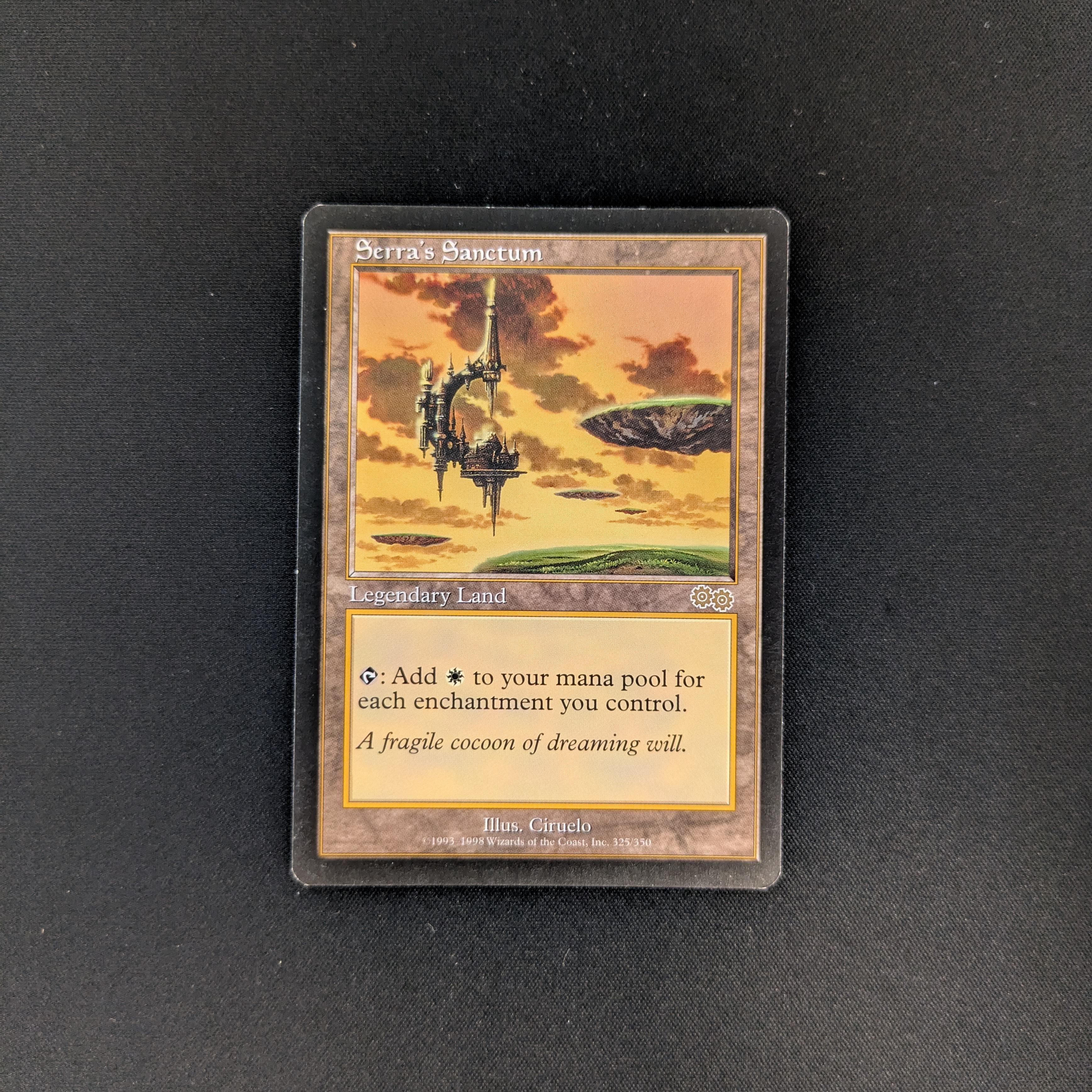 MTG Singles - Serra's Sanctum - Urza's Saga - English - EX - 25815
