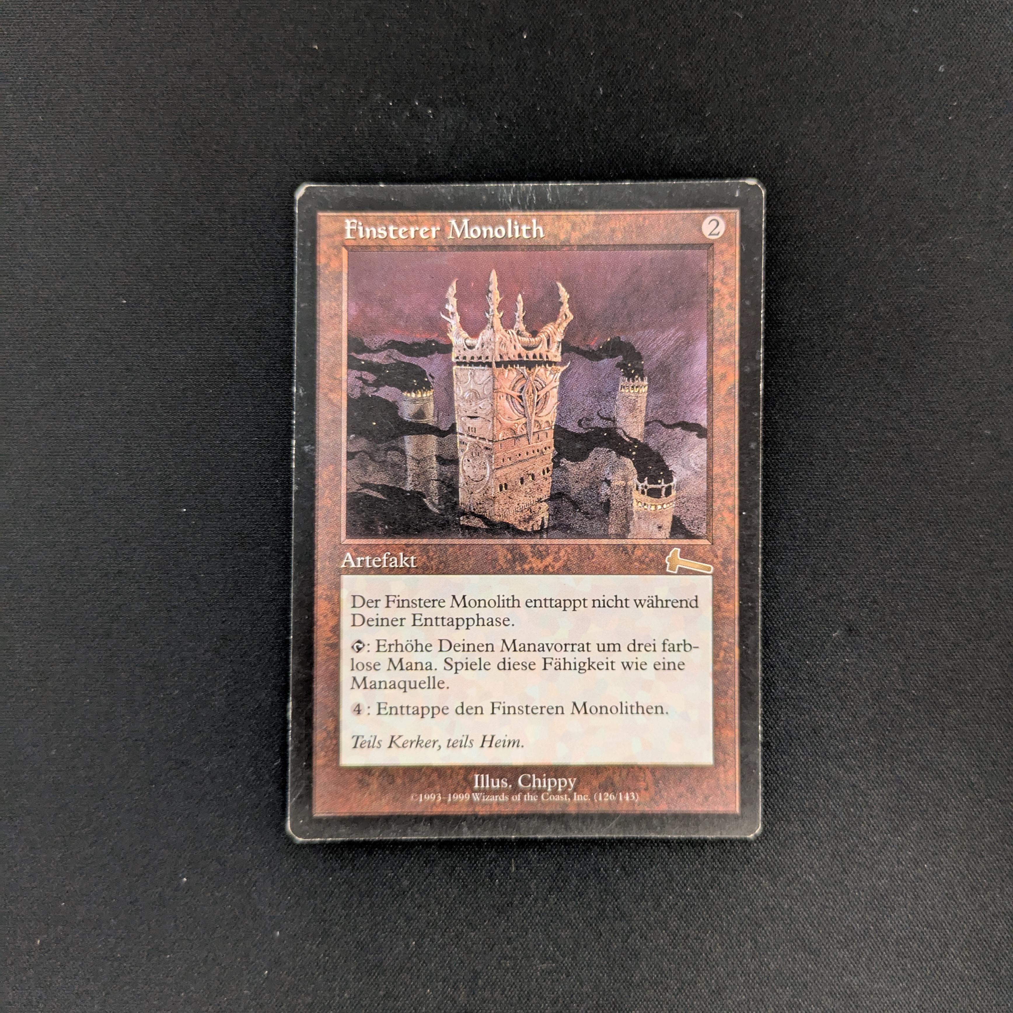 MTG Singles - Grim Monolith - Urza's Legacy - German - PL - 25818