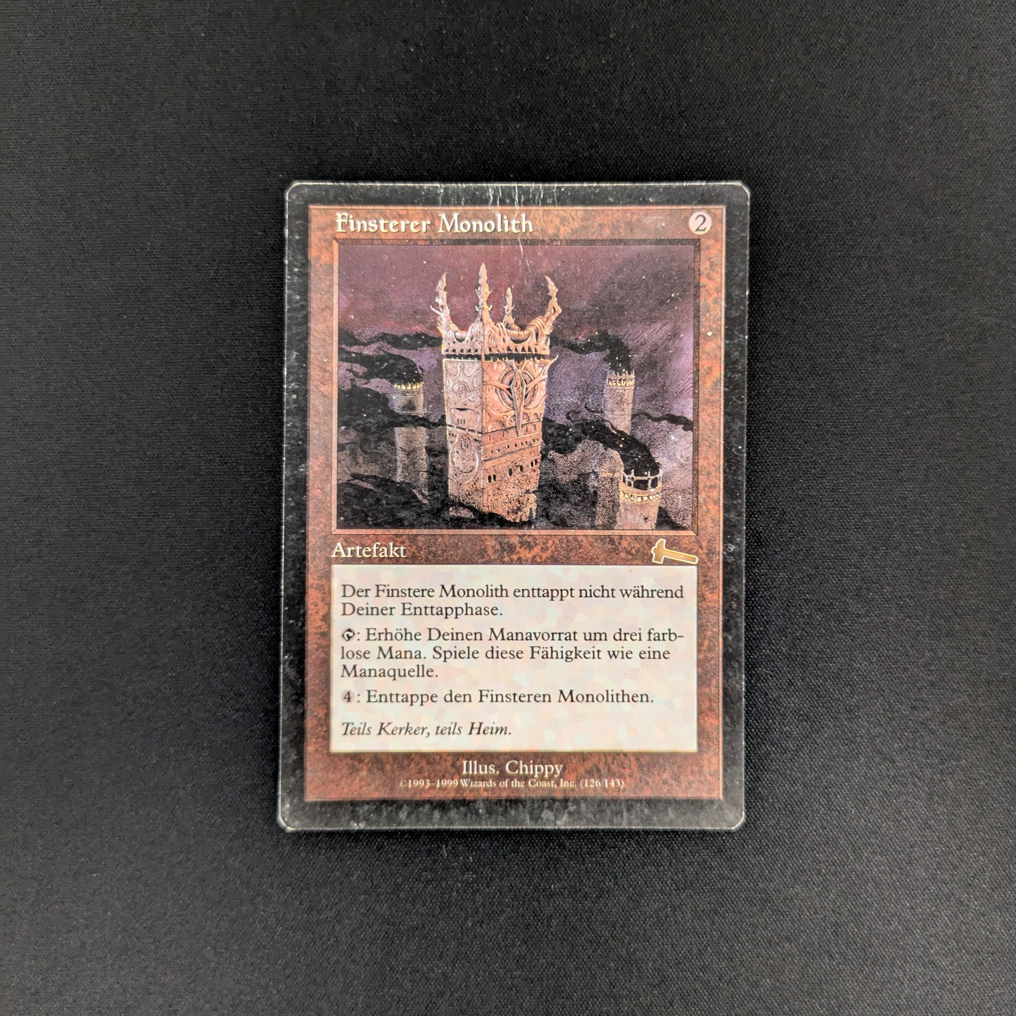 MTG Singles - Grim Monolith - Urza's Legacy - German - PO - 25819